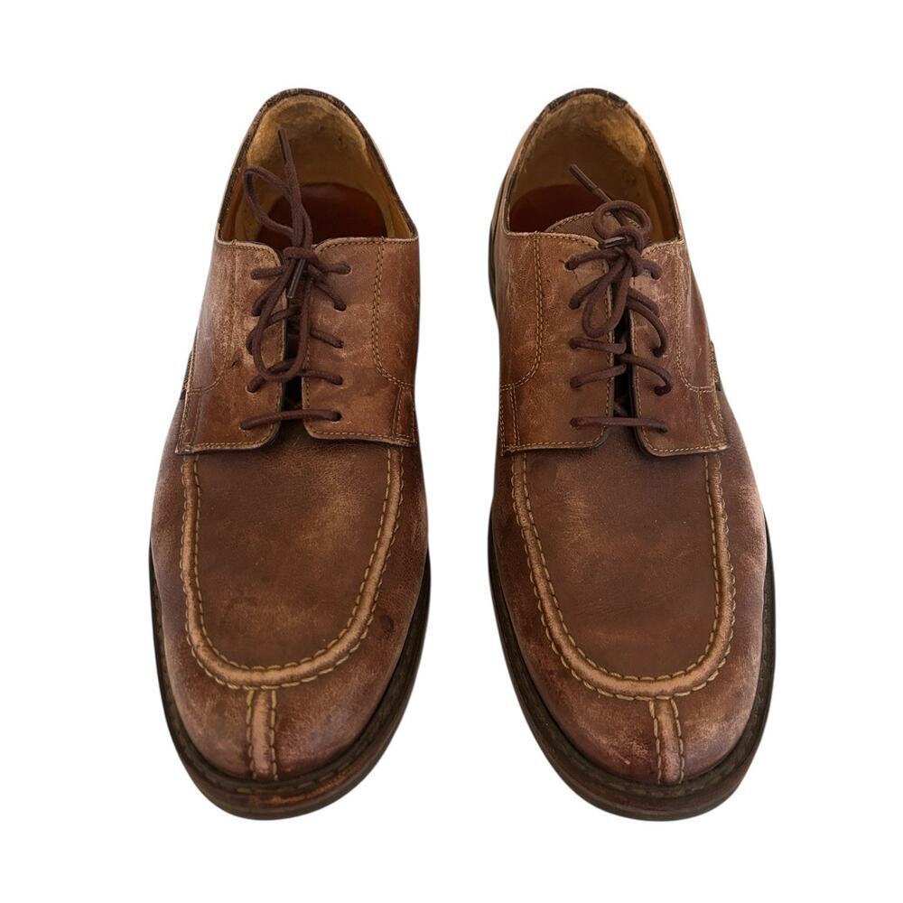 Mephisto Men's Goodyear Welt Classic Comfort Leather Brown Shoes Sz. 11 1/2 US